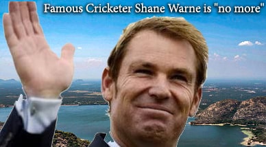 Famous Australian Cricketer Shane Warne Last Picture